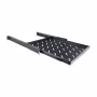 RACKTEL RL-P800W 1U 19-inch sliding shelf for 800 mm deep cabinets, 50 kg load capacity, black