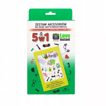 LOVEINSTANT 5-in-1 accessory set for Fujifilm Instax Mini 40, 11, 9, 8, 7s, Evo, LiPlay, 90, 70