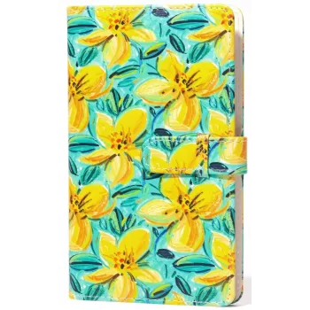 LOVEINSTANT Photo Album for 96 Photos, Fujifilm Instax Mini 12/40/11/9/8/7/40, Daffodil Flower Design