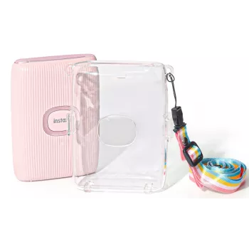 LOVEINSTANT Transparent Hard Case for Fujifilm Instax Mini Link 2