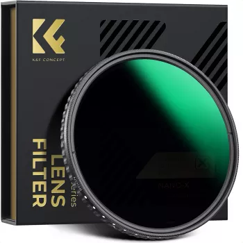KF X Fader Variable ND Filter 82mm ND8-ND128 Grey