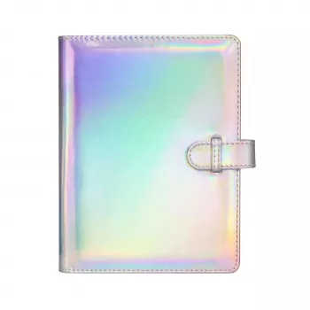 LOVEINSTANT Photo Album 128 Photos for Fujifilm Instax Mini 40 12 11 9 8 7 Evo Liplay Link / Silver Glitter