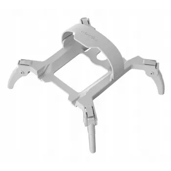SUNNYLIFE Landing Gear Extensions for DJI Mini 4 Pro - 30 mm Height Increase, Quick-Release Clip-On, Anti-Slip Pads (Grey) N4P-LG700