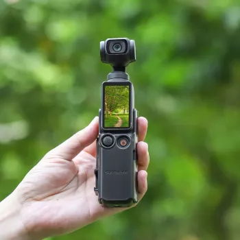 SUNNYLIFE Side Mount for DJI Osmo Pocket 3 - GoPro Compatible - Black