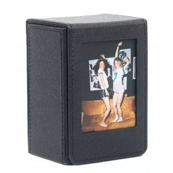 LOVEINSTANT Photo Storage Box for Fujifilm Instax Mini 100 Photos - Black