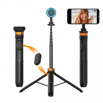 KF Selfie Stick Tripod 162 cm Magnetic MagSafe for Smartphone with Remote Control Kf09.139