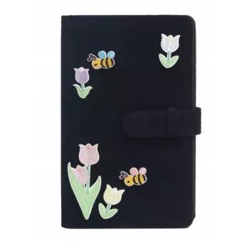 LOVEINSTANT Photo Album for 96 Photos Compatible with Fujifilm Instax Mini 99, 12, 40, 11, 9, Evo, LiPlay, Link - Tulip Design
