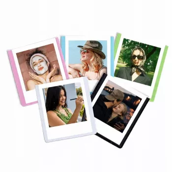 LOVEINSTANT 5x Magnetic Photo Frame Set for Polaroid Go - Assorted Colours