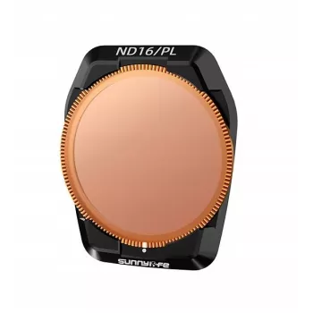SUNNYLIFE Hybrid Filter 2in1 Polarizing PL + Grey ND16 for DJI Air 3S / 3 + Case Fi923-16p