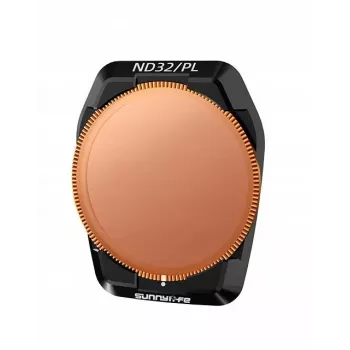 SUNNYLIFE Hybrid 2in1 Polarizing PL + Grey ND32 Filter for DJI Air 3 / 3S + Case Fi923-32p