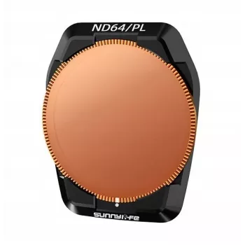 SUNNYLIFE Hybrid 2in1 Polarizing PL + Grey ND64 Filter for DJI Air 3S / 3 + Case Fi923-64p