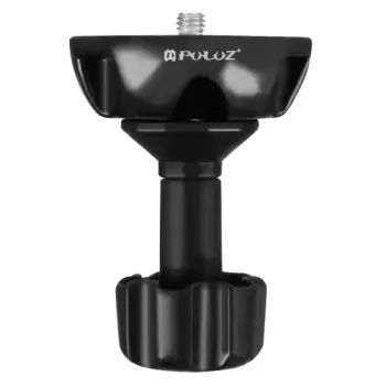 PULUZ 75mm Bowl Tripod Adapter with 1/4 inch and 3/8 inch Thread, Black (PU3503)