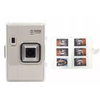 LOVEINSTANT Case and Photo Album for Fuji Instax Mini LiPlay - Black