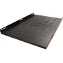 RACKTEL RL-P1000S 19-inch 1U Fixed Shelf 1000mm Depth 80kg Load Capacity Black