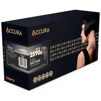 ACCURA Compatible Toner Cartridge Replacement for Brother TN-2590XL High Yield Black