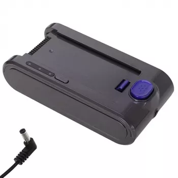 Adler AD 7061.2 Handheld Vacuum Cleaner 100W 12V Cigarette Lighter 0.3L Wet & Dry Black Grey
