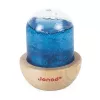 Janod Sensory Snow Globe with Glitter Blue 12m+