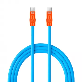 Newell USB-C to USB-C Cable 100W, 2m, Silicone, Blue-Orange