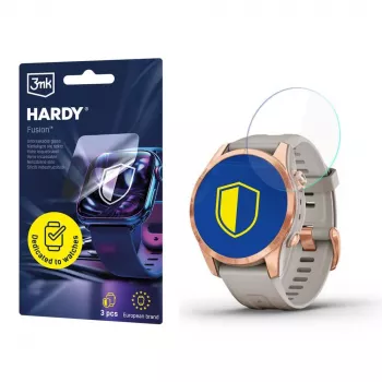 3MK PROTECTION Hardy Fusion Watch screen protector for Garmin Fenix 7S Pro Solar