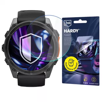 3MK PROTECTION Hardy Fusion Watch screen protector for Garmin Fenix 8 Pro 51mm (Amoled, MicroLED)