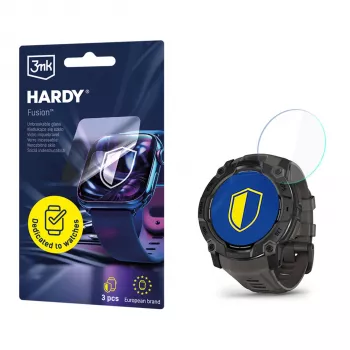 3MK PROTECTION Hardy Fusion Watch screen protector for Garmin Instinct 3 50mm (Amoled, Solar)