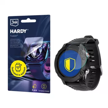 3MK PROTECTION Hardy Fusion Watch screen protector for Kruger&Matz Activity Black
