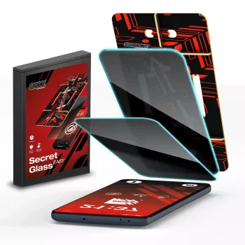 GrizzGlass SecretGlass Easy Privacy Screen Protector for Xiaomi POCO F6