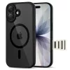 TECH-PROTECT MAGPEAK Magsafe CC iPhone 17 Black/Clear