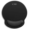 TECH-PROTECT A200 Mouse Pad with Gel Wrist Rest 25 x 22.5 cm Black