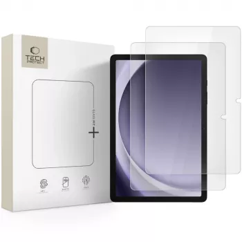 TECH-PROTECT Glass Fit+ 2-Pack Tempered Glass Screen Protector for Samsung Galaxy Tab A9+ / A11+ Plus 11.0 inch (SM-X210/X215/X216/X230/X235/X236) Clear