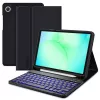 Tech-Protect SC PEN + KB Case for Samsung Galaxy Tab A9 / A11 8.7 inch X110 / X115 / X133 / X135, Black
