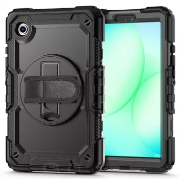Tech-Protect Solid Case for Samsung Galaxy Tab A9 / A11 8.7 inch X110 / X115 / X133 / X135, Black