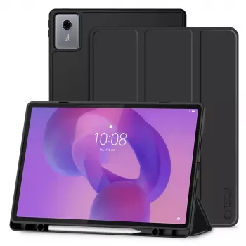 Tech-Protect SC Stylus Case for Lenovo Idea Tab Plus 12.1 TB-361, Black