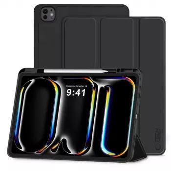 Tech-Protect SC Stylus Case for iPad Pro 13 7th/8th Gen (2024-2025), Black