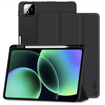 Tech-Protect SC Stylus Case for Xiaomi Pad 7 / 7 Pro / 8 / 8 Pro 11.2, Black