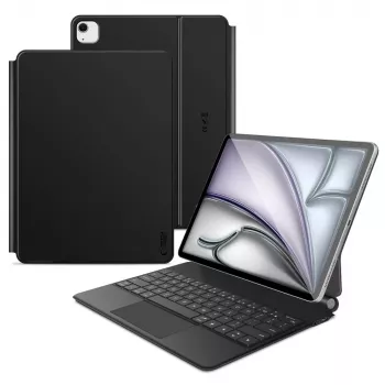 Tech-Protect SC Magnetic + KB for iPad PRO 12.9 inch 4/5/6 (2020-2022) / AIR 13 inch 1/2/3 (2024-2026) Black