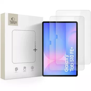 Tech-Protect Glass Fit+ Tempered Glass Screen Protector for Samsung Galaxy Tab S10 FE+ 13.1 X620 / X626B – Transparent – 2-Pack
