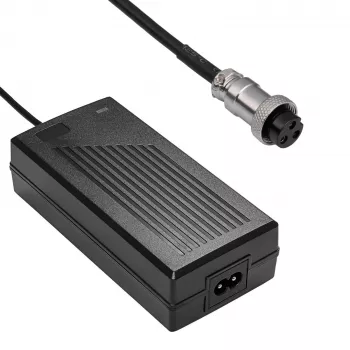 Akyga AK-EV-18 Charger for 36 V (10S) Li-Ion Batteries (E-Bike / Scooter), 42 V / 2 A, 84 W, GX16 12 mm Female