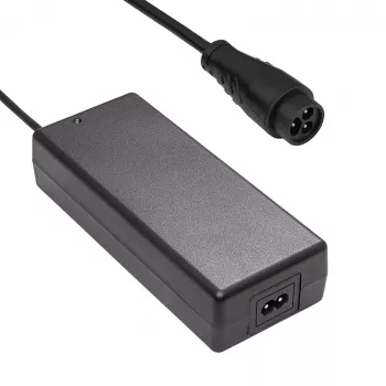 Akyga AK-EV-21 E-Scooter Charger for 60 V Li-Ion Batteries (16S), 67.2 V, 1.75 A, 118 W, LP16 Plug, 1.2 m