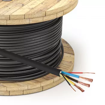 Akyga AK-SC-E24 EV Charging Cable 3 x 6 mm² + 2 x 0.75 mm², Single-Phase, 32 A, 450/750 V, Sold by the Metre