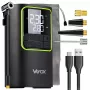 VAYOX VA0409 Rechargeable Air Pump 4000mAh Cylinder 19mm Digital Tyre Inflator