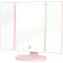 Humanas HS-ML04 LED Makeup Mirror with Lighting - Pink