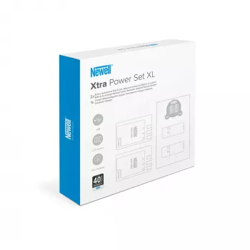 Newell DL-USB-C Dual-Channel Charger with 2 NP-BX1 Batteries for Sony