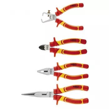 NEO TOOLS 1000V Insulated Pliers Set, 4-Piece