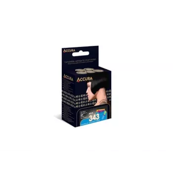 ACCURA Compatible Ink Cartridge HP 343 Tri-Colour (C8766EE) - 12ml, 330 Pages