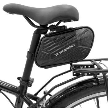 Wozinsky Waterproof Bicycle Saddle Bag 1.5 L Black (WBB27BK)