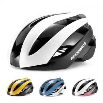 ROCKBROS Cycling Helmet 10110004002 Size M - White-Black