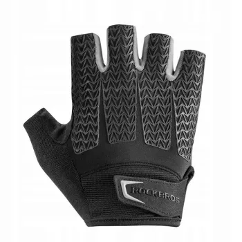 ROCKBROS Cycling Gloves S169BGR XXL with Gel Inserts - Grey