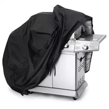 HURTEL Waterproof Protective Cover XXL Black for BBQ, Bike, Motorcycle, Garden Furniture