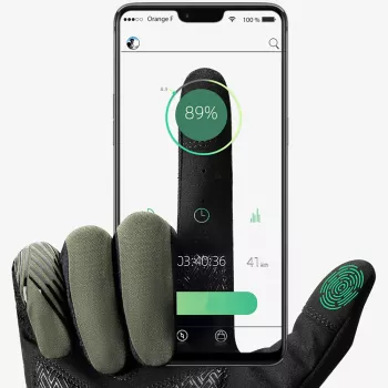 ROCKBROS Cycling Gloves Full Finger Spring/Summer/Autumn Size M Green